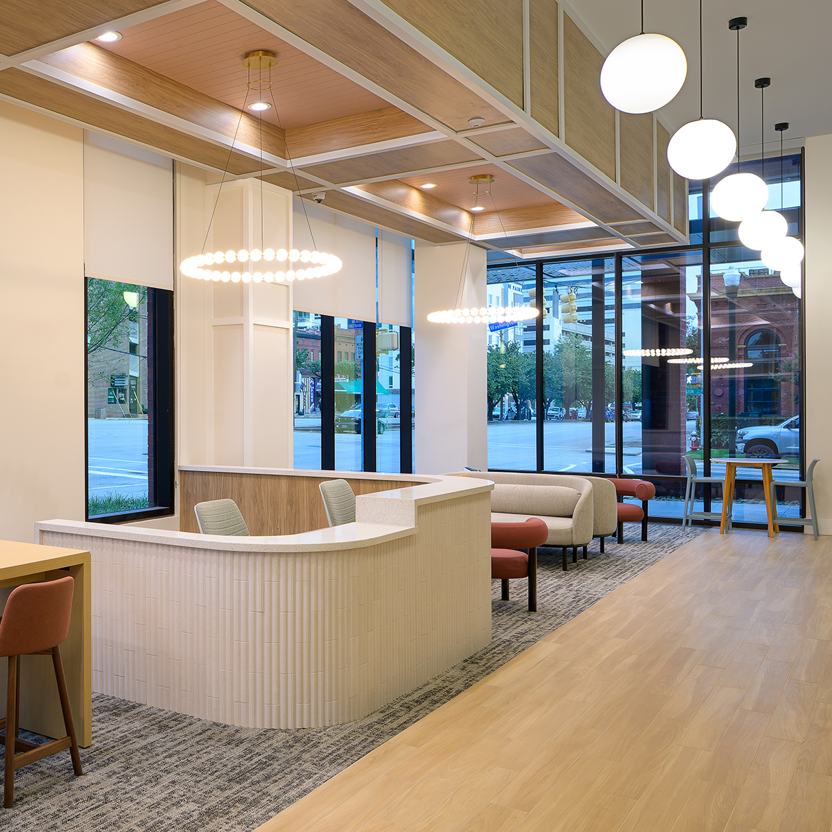corporate lobby